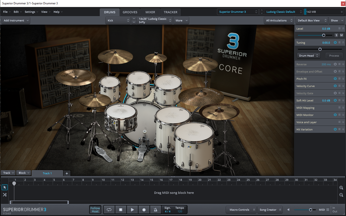 Toontrack Superior Drummer 3 - Regular